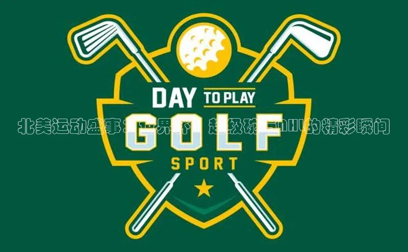 北美运动盛事：世界杯、超级碗与NHL的精彩瞬间